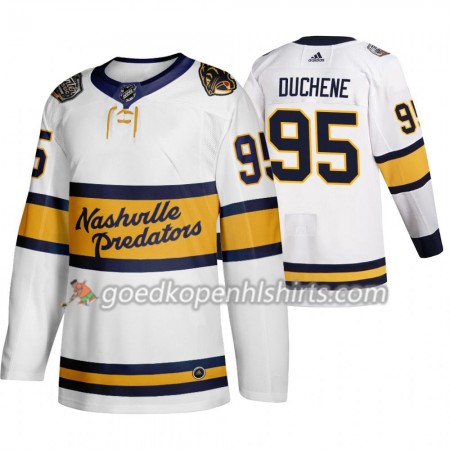 Nashville Predators Matt Duchene 95 Adidas 2020 Winter Classic Authentic Shirt - Mannen